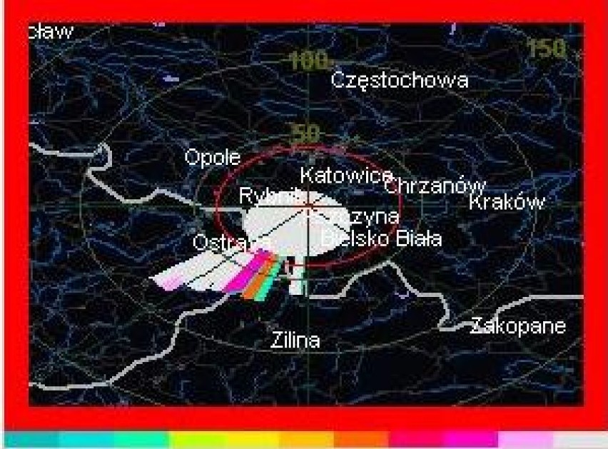 Detektor burzowy w Goczałkowicach-Zdroju