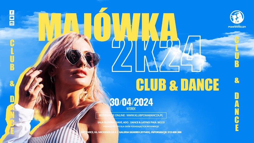 Klubu Pomarańcza na Majówkę 2024 - Club & Dance...