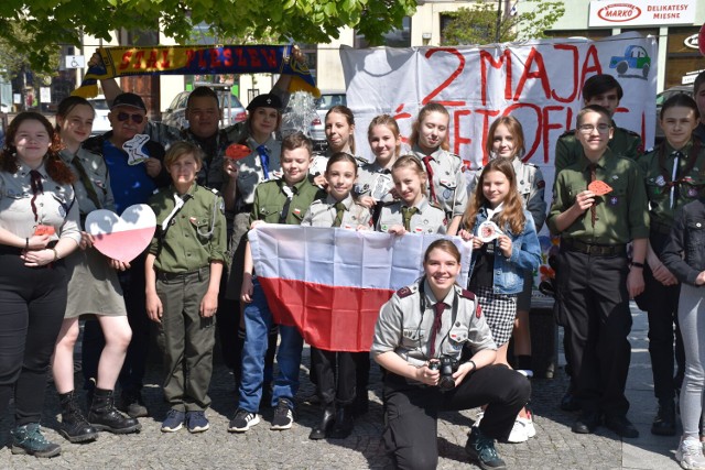 Dzień Flagi w Pleszewie. "Jedność jest biało-czerwona", czyli Święto Flagi w Pleszewie