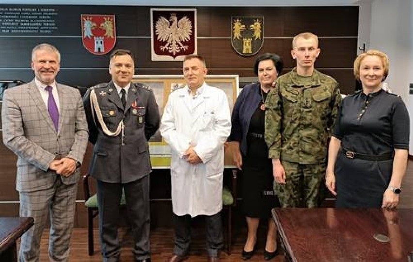 Rekrutacja wojskowa w Starostwie Powiatowym w Myszkowie 