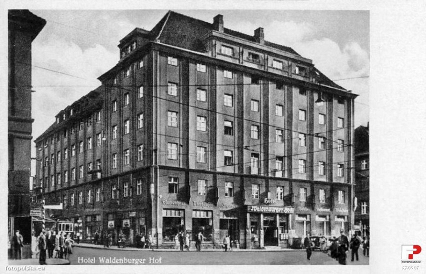 Budynek ZUS w Wałbrzychu przed wojną
