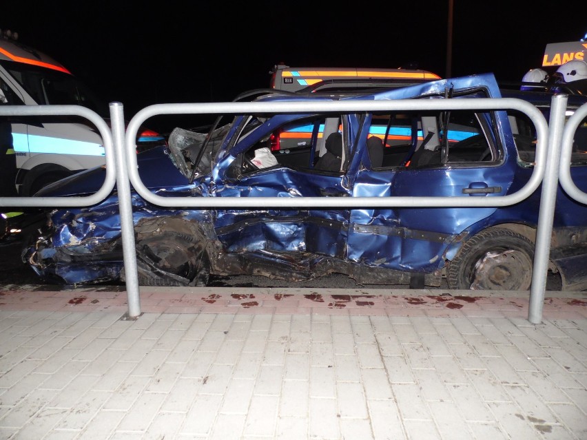5 osób zostało rannych w wypadku w Przytocznie
