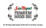 Znamy pierwszych artystów Primavera Sound 2011