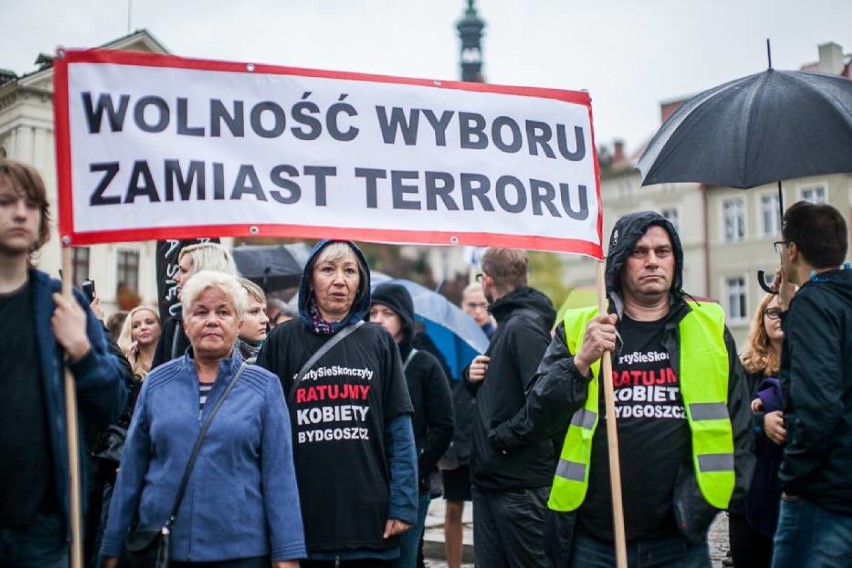 Czarny Protest po raz drugi w Bydgoszczy. Już w niedzielę kobiety wyjdą na ulice 