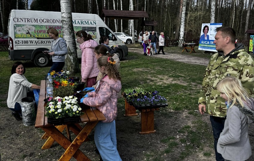 Mieszkańcy mogli pobawić się na Pikniku Rodzinnym, na który zaprosiła Alicja Trytt, kandydatka na burmistrza Wągrowca