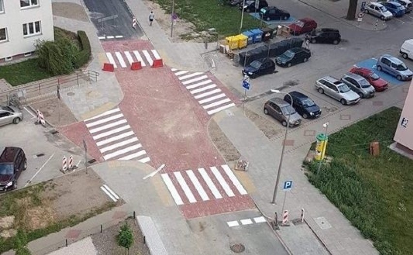 Pierwsze w Starachowicach wyniesione skrzyżowanie i przejście dla pieszych (ZDJĘCIA)