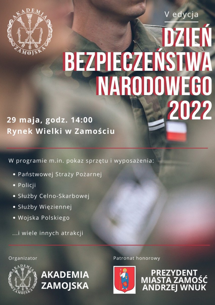 Plakat promujący przedsięwzięcie