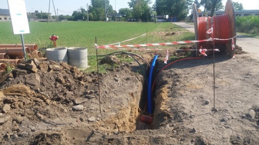 Krotoszyn. W Rozdrażewie na Spokojnej i Rozdrażewskich w Rozdrażewie praca wre [FOTO]