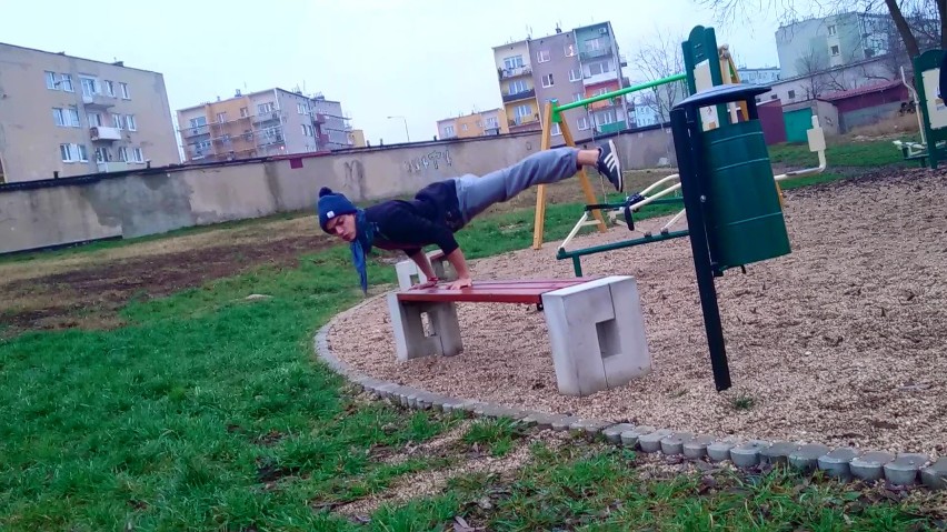 Myszków: w mieście działa grupa Street Workout. Każdy może przyjść na trening [ZDJĘCIA, WIDEO]