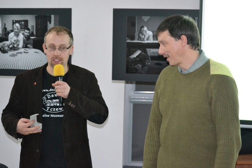 Od lewej: Łukasz Brządkowski i Mirosław Zawadzki, Honorowy...