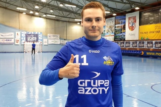 24-letni Słoweniec, Andraž Velkavrh wzmocnił drużynę piłkarzy ręcznych Azotów Puławy