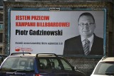 Piotr Gadzinowski: Jestem przeciwko kampanii billboardowej