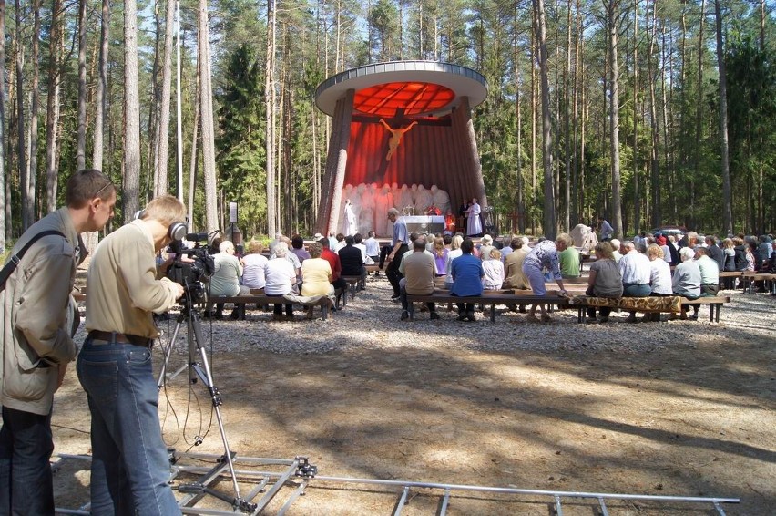 Powstaje dokument o Piaśnicy. Zdjęcia z planu filmowego