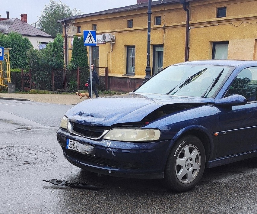 Wypadek na ul. Szpitalnej w Olkuszu