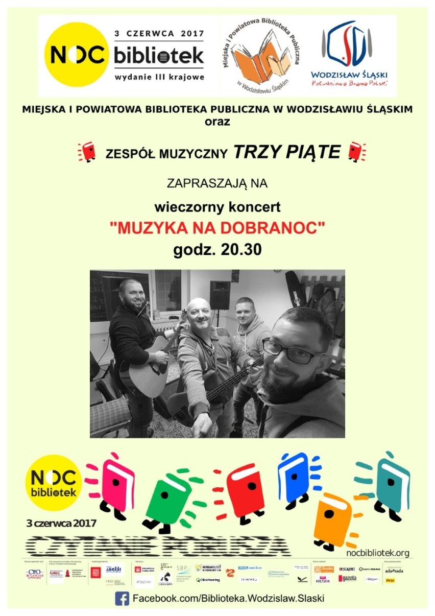 Zbliża się Noc Bibliotek w Wodzisławiu Śl.