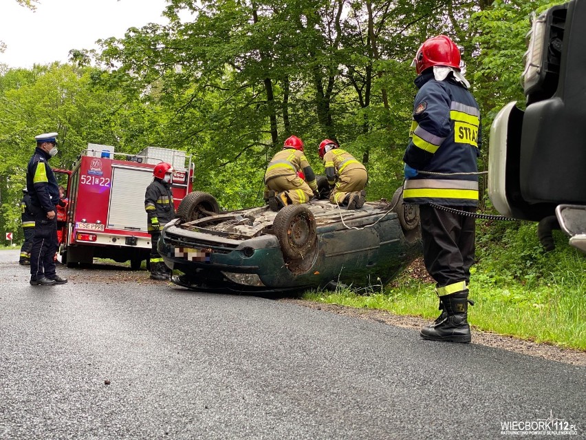 Dziś (19 maja) na drodze wojewódzkiej 241 w Trzcianach w...