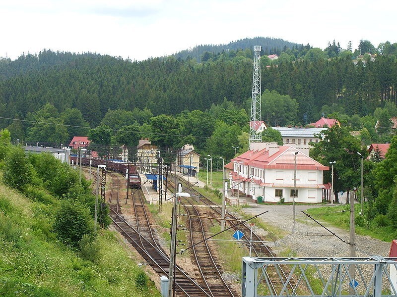 Stacja kolejowa w Zwardoniu