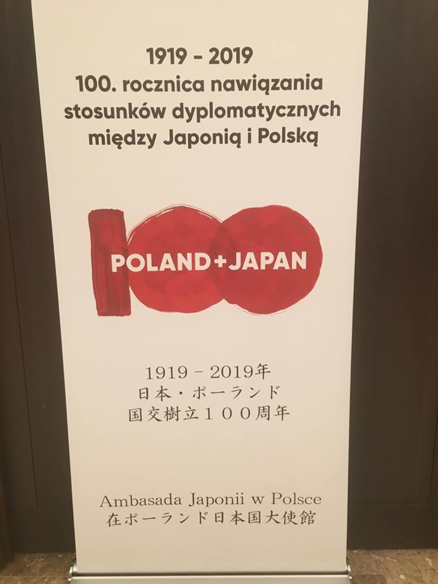 O TYM SIĘ MÓWI: 100. rocznica nawiązania stosunków dyplomatycznych pomiędzy Japonią a Polską [ZDJĘCIA]