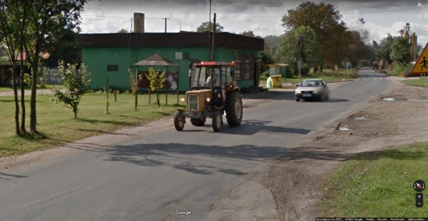 Wioski w okolicy Wągrowca w Google Street View. Co działo się tu 10 lat temu? 