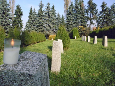 Cmentarz żołnierzy Armii Czerwonej w Bielsku-Białej.