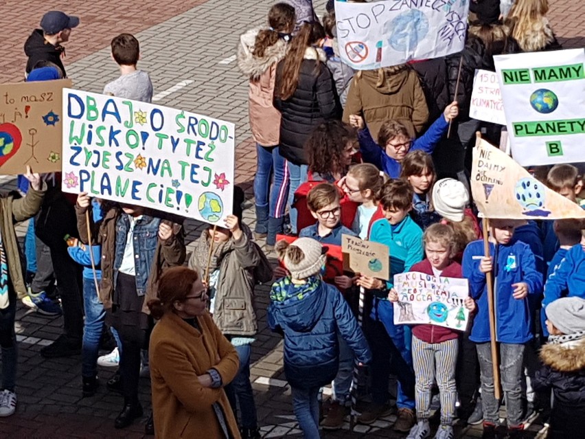 Światowy strajk szkolny dla klimatu w SP3 [ZDJĘCIA]