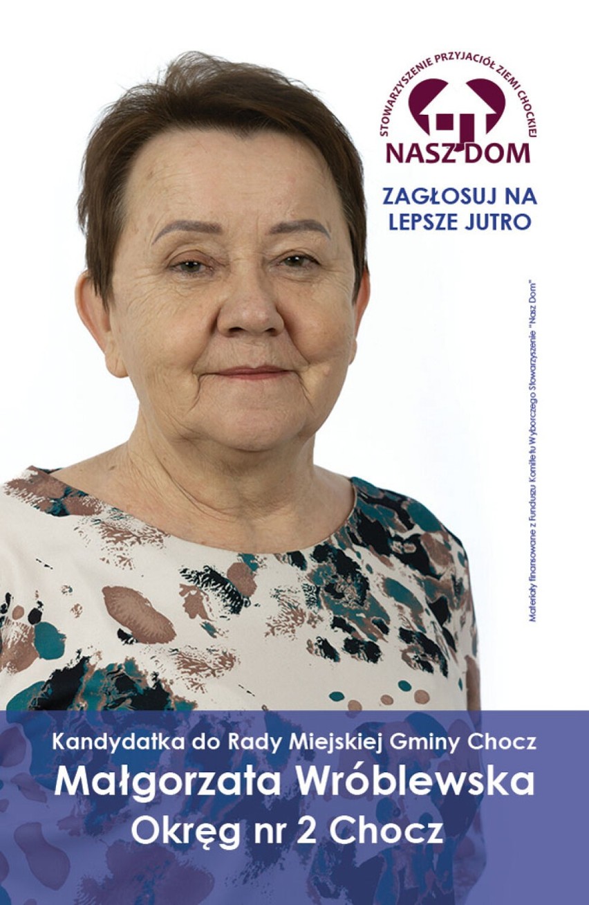 Małgorzata Wróblewska (KW Stowarzyszenie „Nasz Dom”)
