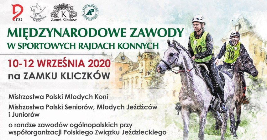 Międzynarodowe Zawody w Sportowych Rajdach Konnych 10-12.09.2020. Zamek Kliczków