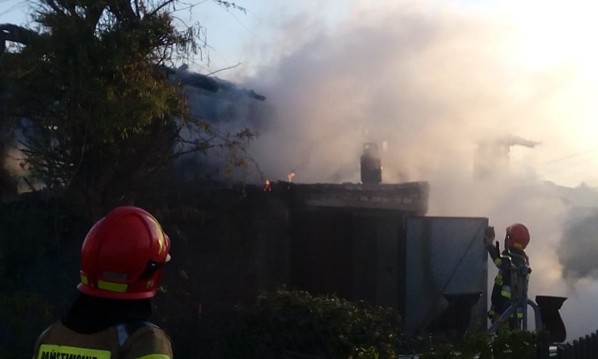 Pożar w Jejkowicach. Spłonęła stodoła