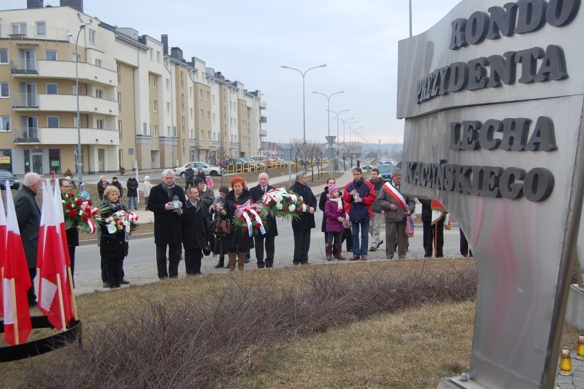 Rocznica tragedii smoleńskiej w Rumi - fotorelacja  z uroczystości