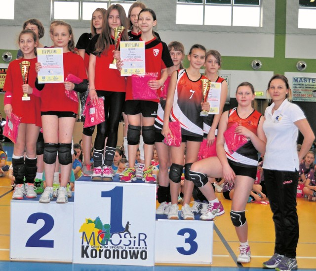 154 spotkania rozegrano podczas IV Wiosennego Turnieju Piłki Siatkowej Dziewcząt w Koronowie.