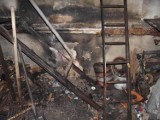 Korytnica: Śmierć w pożarze. Płonęła kotłownia, zginął 59-letni mężczyzna [ZDJĘCIA]