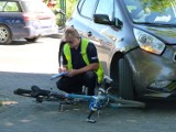 Potrącenie 12-letniego rowerzysty na ul. Kościuszki w Radomsku 