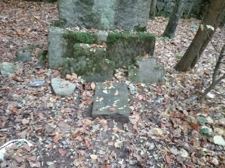 Uczniowie z podstawówki w Potęgowie posprzątali opuszczone groby