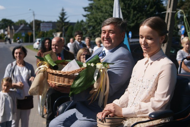 Skalmierzyce: Dożynki diecezjalno-gminne. Dziękczynienie za plony