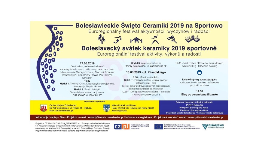 Bolesławieckie Święto Ceramiki 2019 na sportowo!