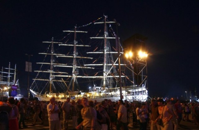 The Tall Ships Races 2013: W piątek finał regat w Szczecinie odwiedziło 100 tys. osób