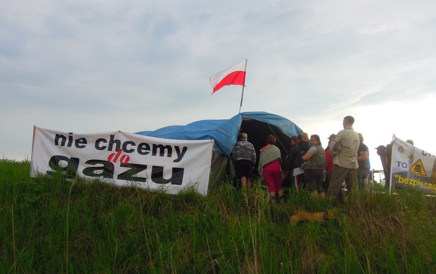 Protest w Żurawlowie: dzień trzeci