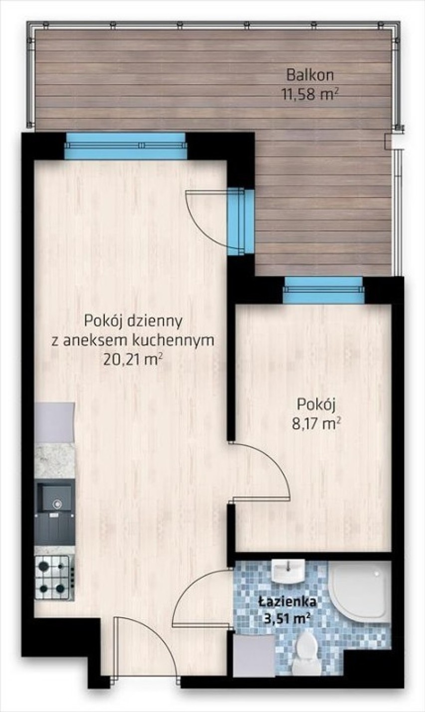 Cena: 189 000 zł (5 906 zł/m2)

Powierzchnia: 32 m2
Piętro:...