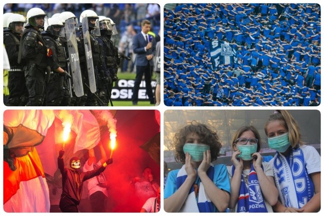 Mecze Legii Warszawa z Lechem Poznań - obojętnie, na którym stadionie się odbywają - są ucztą dla fanów gorącego dopingu. Niestety, ze względu na koronawirusa i obostrzenia w poprzednim sezonie można było żyć wspomnieniami. W niedzielę znów będzie normalnie (godz. 17.30, transmisja Canal+). Normalnie, czyli jak? Zobacz najlepsze zdjęcia kibiców w poprzednich latach!