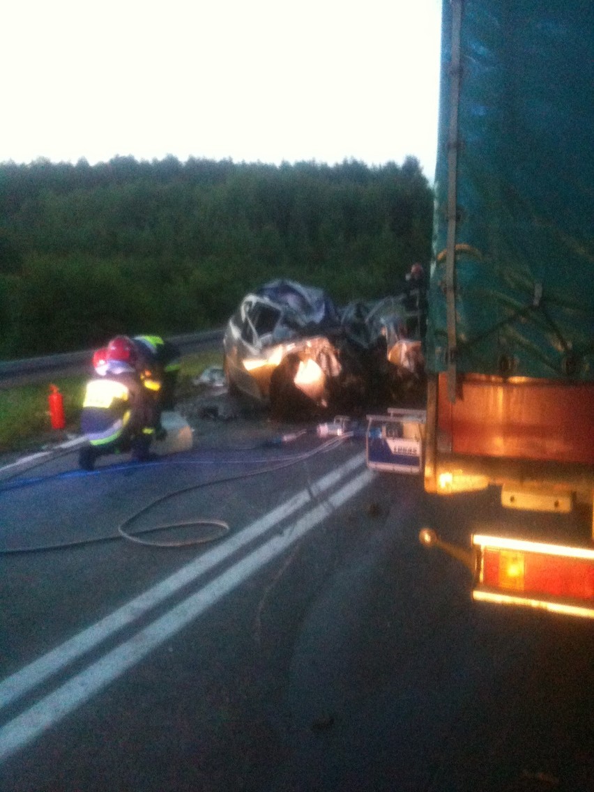 Wypadek na drodze krajowej nr15 w m. Lipnica w dniu...