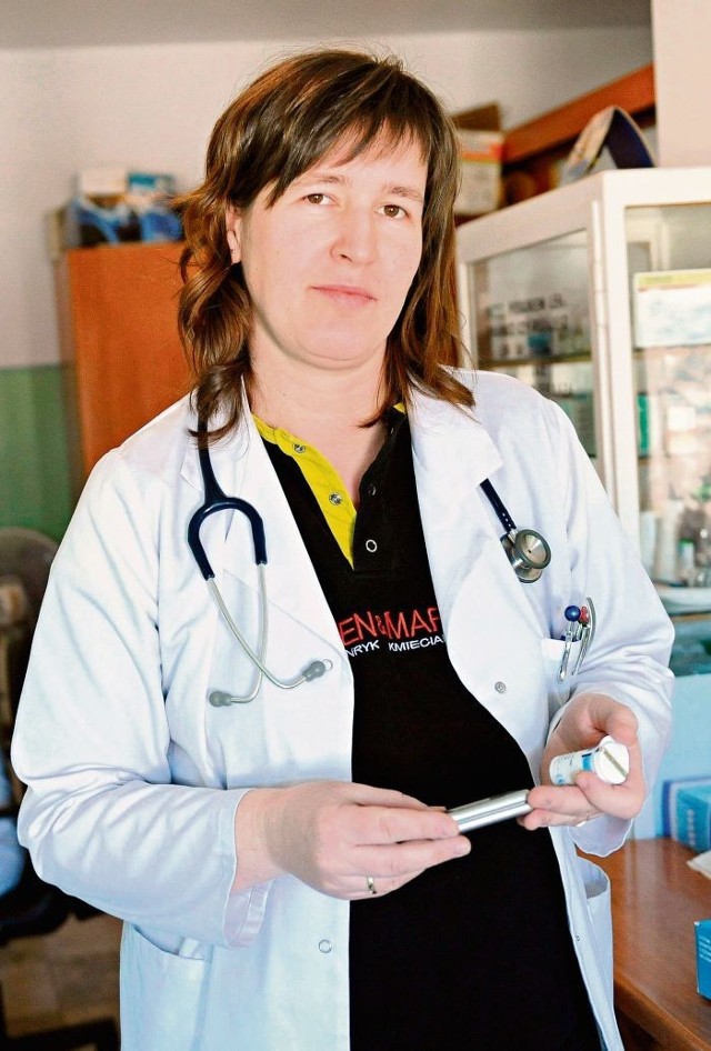 Doktor Anna Zgoła glukometry w swojej przychodni ma, ale nie wymieniała ich w ramach akcji infomacyjno-edukacyjnej
