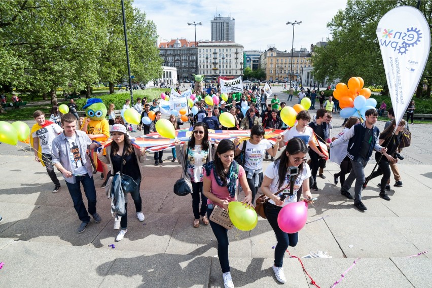 Wielka Parada Studentów 2017. Kolorowy pochód wystartuje po...