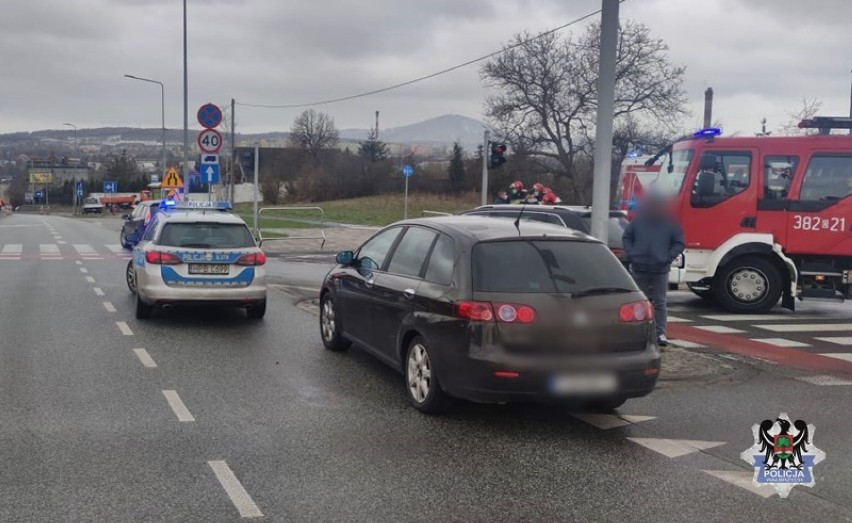 Potrącenie na przejściu dla pieszych w Wałbrzychu