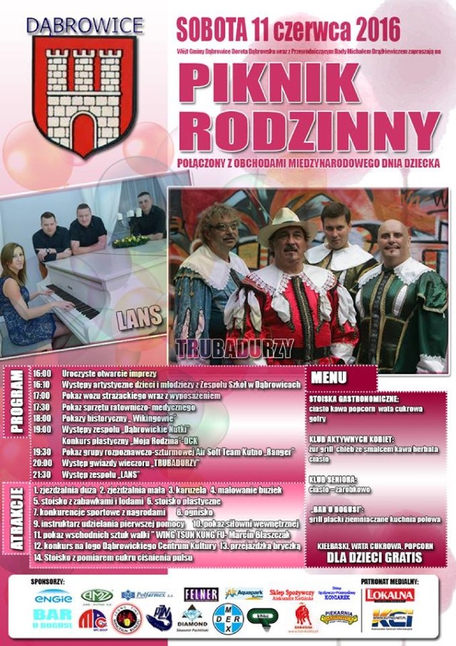 Festyn rodzinny w Dąbrowicach