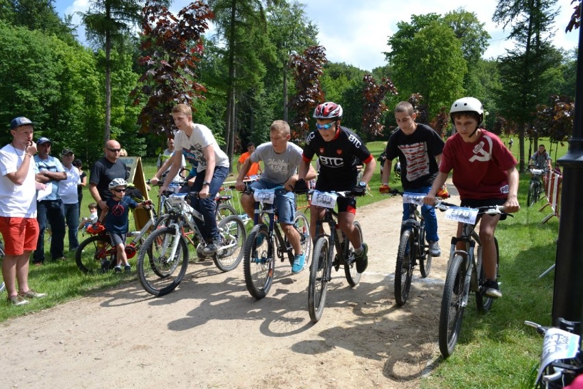 Rajd rowerowy z okazji Dnia Dziecka w Człuchowie, 1.06.2014