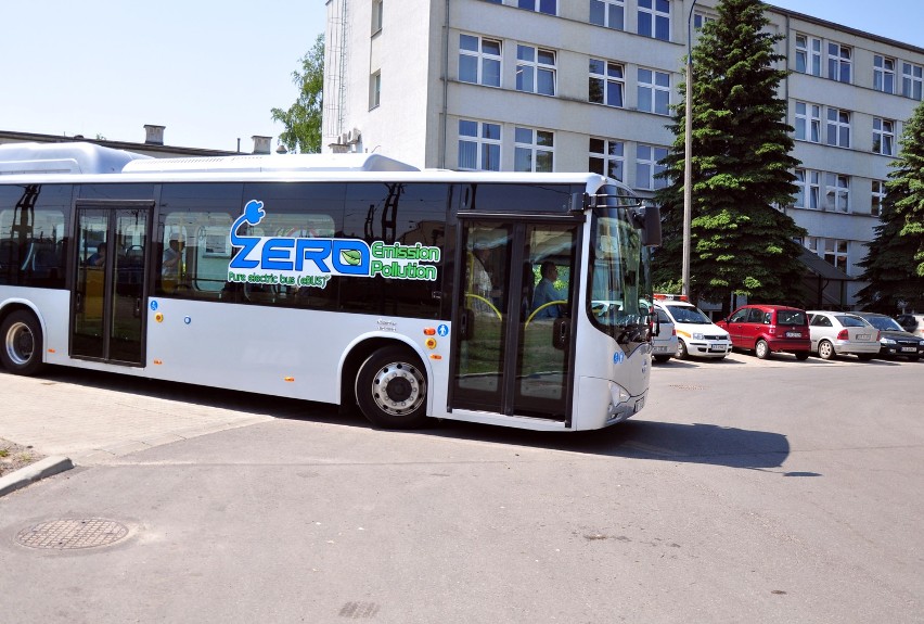 Elektryczny autobus BYD K9 przyjechał do naszego miasta z...