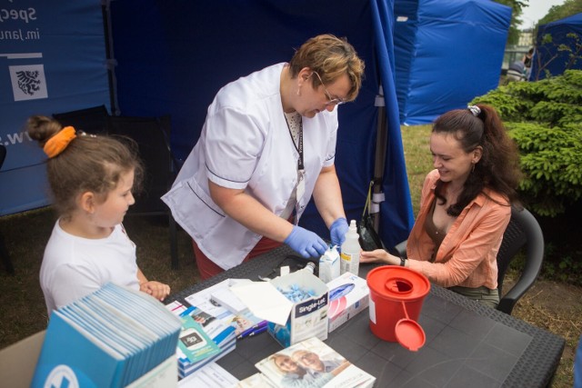 Piknik zdrowotny dla wszystkich słupszczan zorganizował Wojewódzki Szpital Specjalistyczny