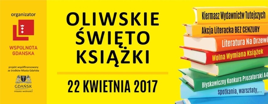 Oliwskie Święto Książki 2017 [PROGRAM, KONKURS]