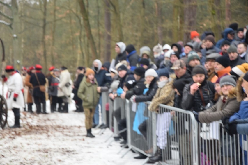 Inscenizacja potyczki pod Bolimowem z czasów powstania styczniowego