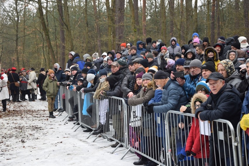 Inscenizacja potyczki pod Bolimowem z czasów powstania styczniowego